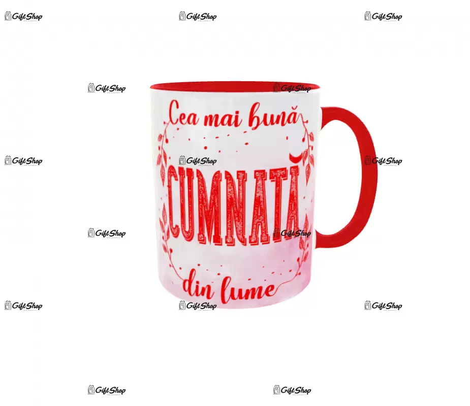 Cea mai buna cumnata din lume, cana ceramica, 330ml, cgs1084b